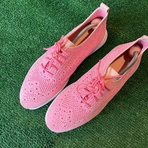 Cole haan zerogrand women lace sneaker in pink size 8